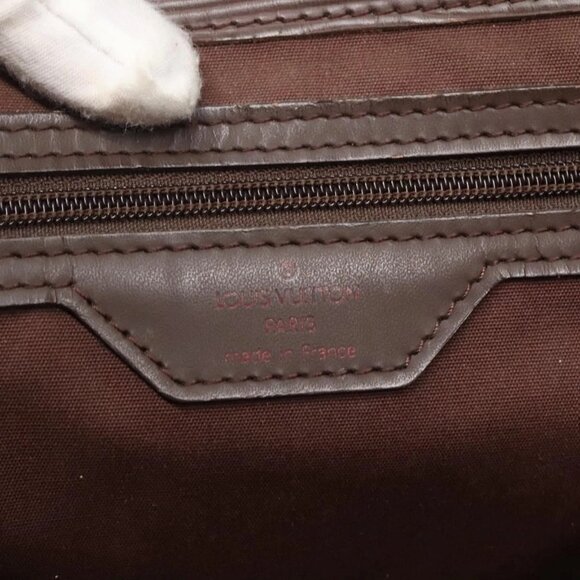 LOUIS VUITTON Epi Sac Plat Hand Bag Mocha - Picture 12 of 16